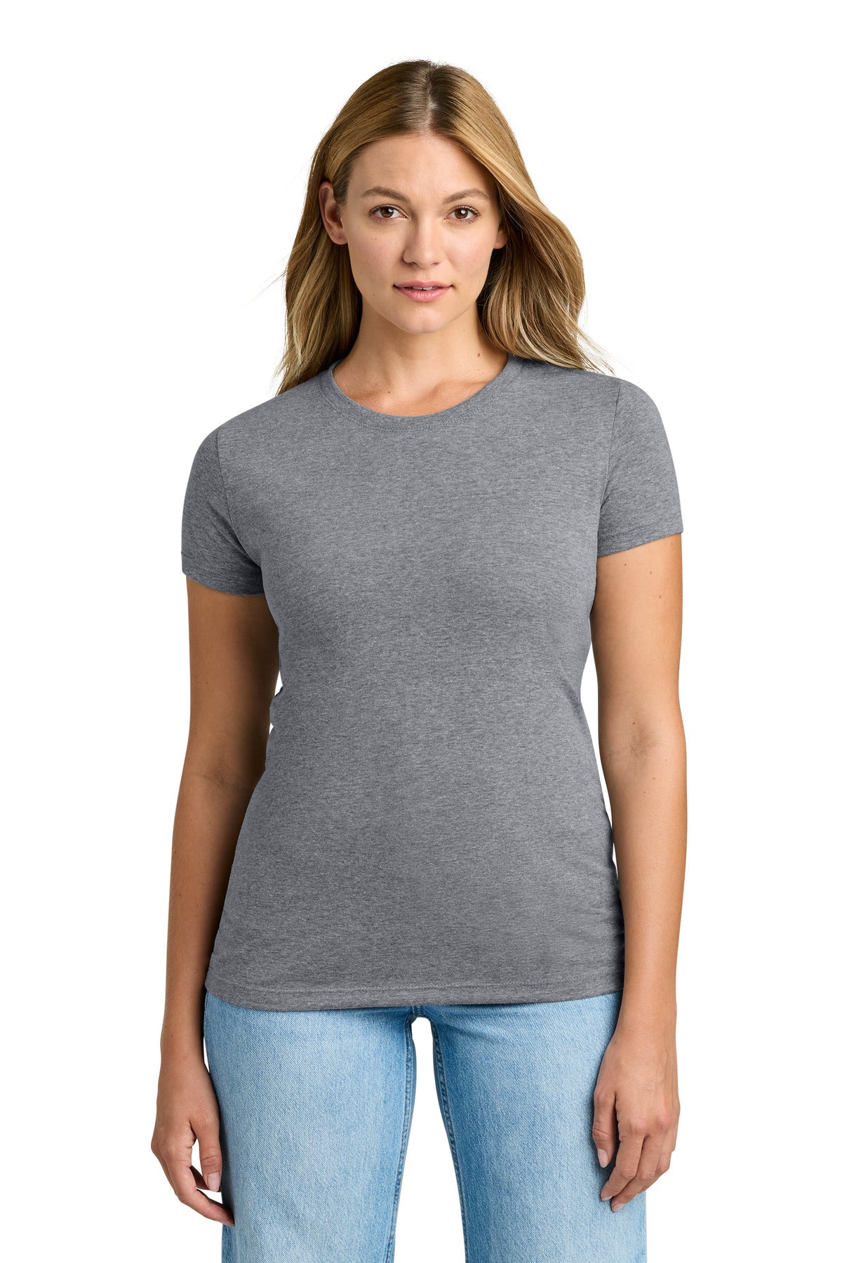 Next Level Apparel Women's Tri-Blend Tee. NL6710 - Premium Heather - front