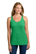 Next Level Apparel Women's Tri-Blend Racerback Tank. NL6733 - Envy - front