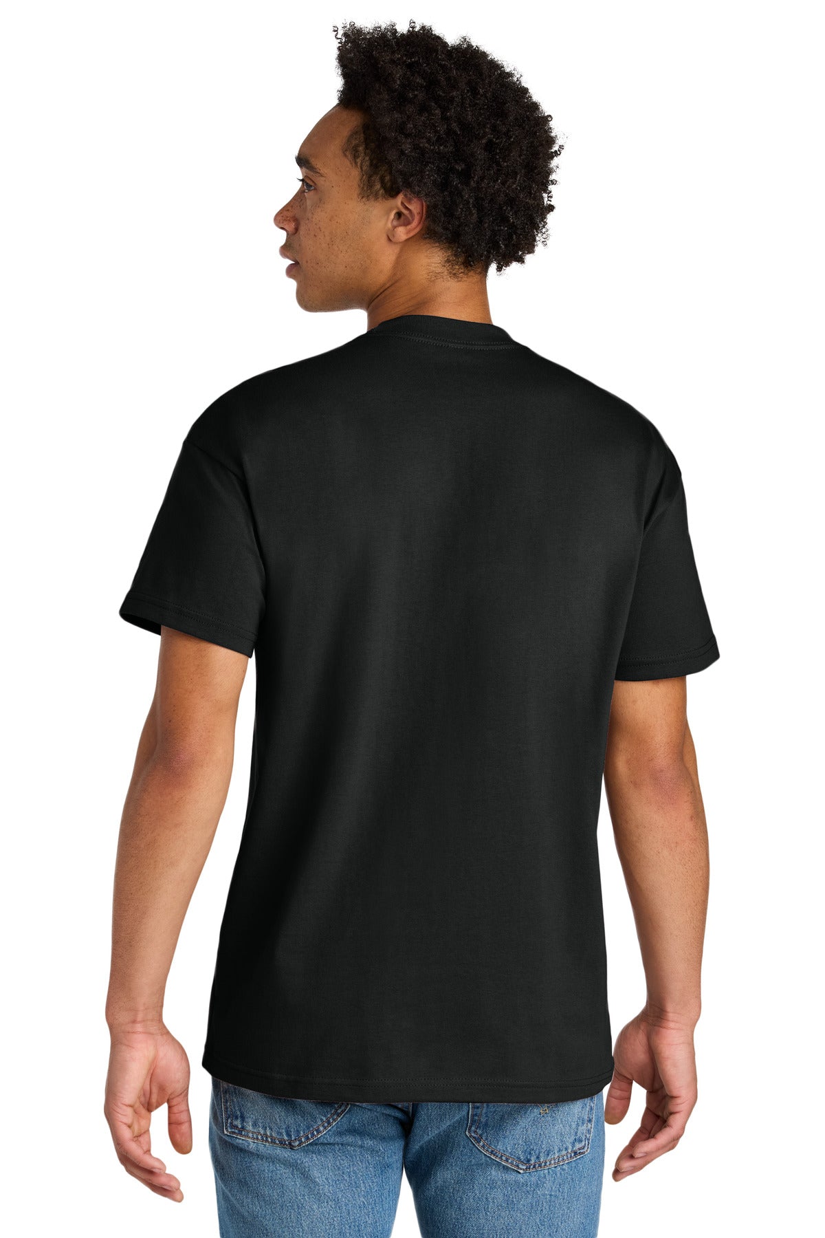 Next Level Apparel Heavyweight Tee NL7200 - Black - back