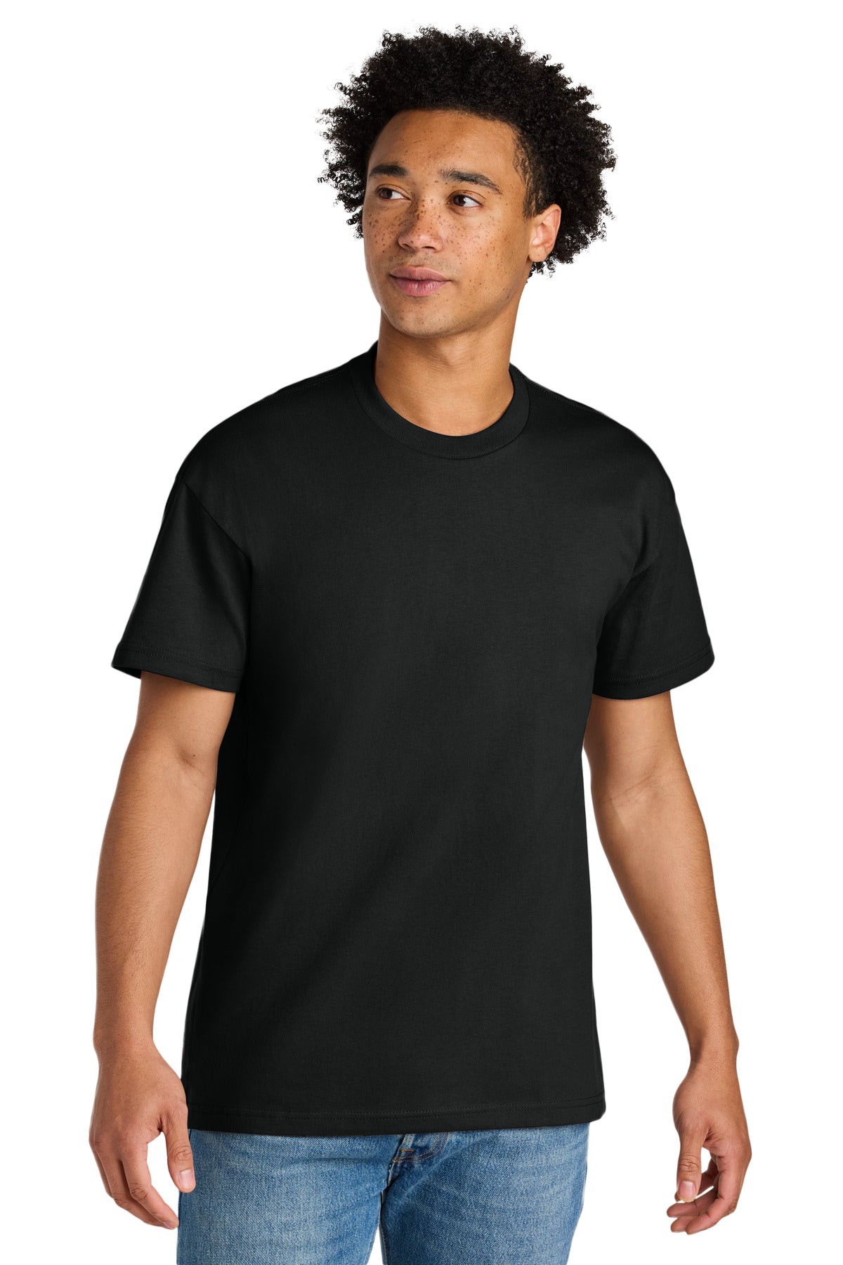 Next Level Apparel Heavyweight Tee NL7200 - Black - front