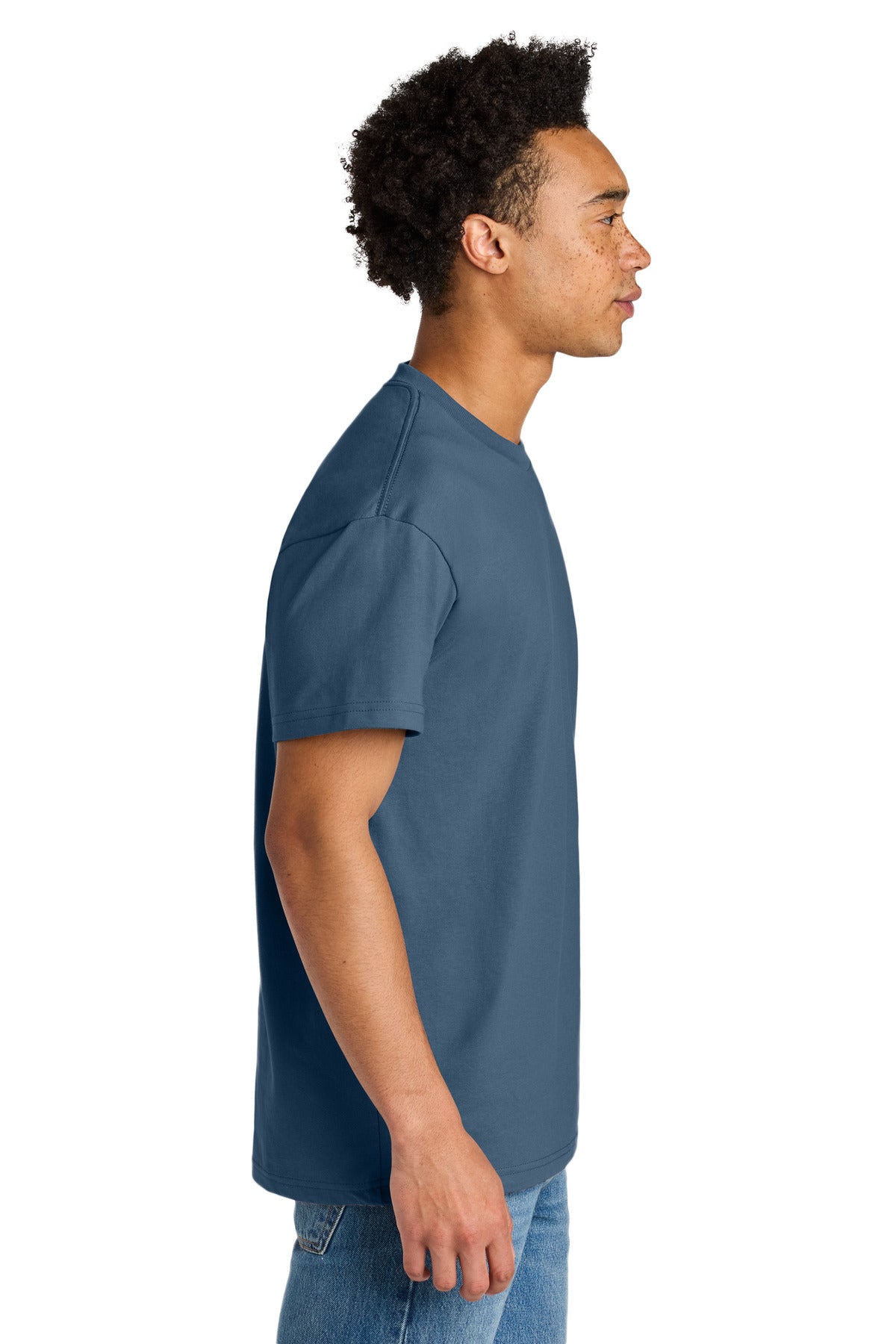 Next Level Apparel Heavyweight Tee NL7200 - Blue Jean - side