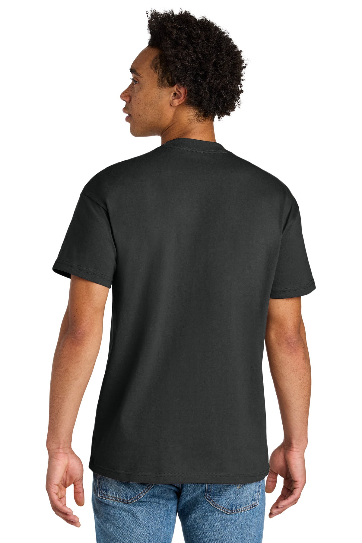Next Level Apparel Heavyweight Tee NL7200 - Graphite Black - back