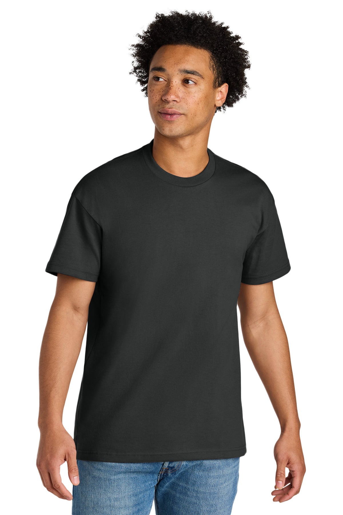 Next Level Apparel Heavyweight Tee NL7200 - Graphite Black - front