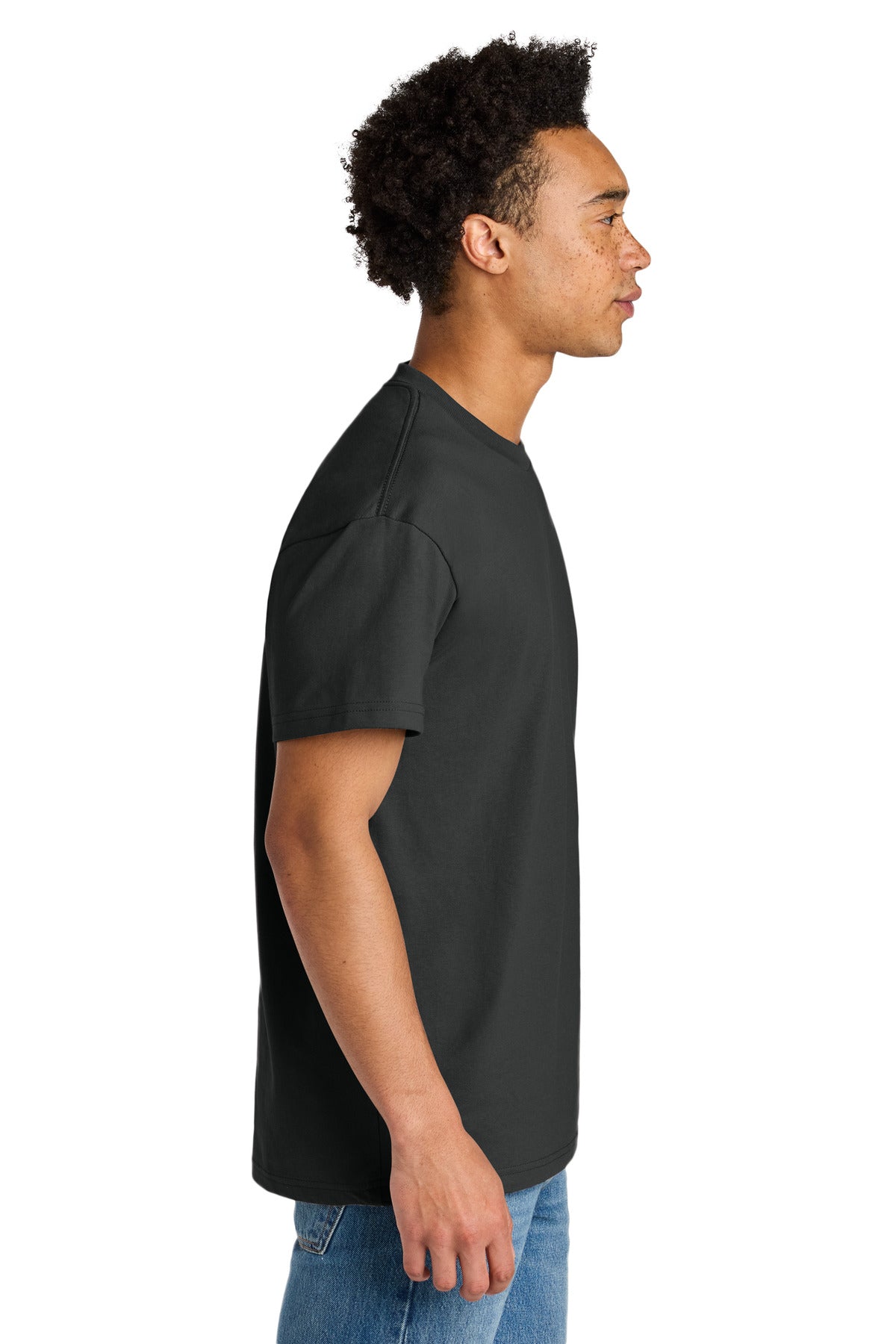 Next Level Apparel Heavyweight Tee NL7200 - Graphite Black - side