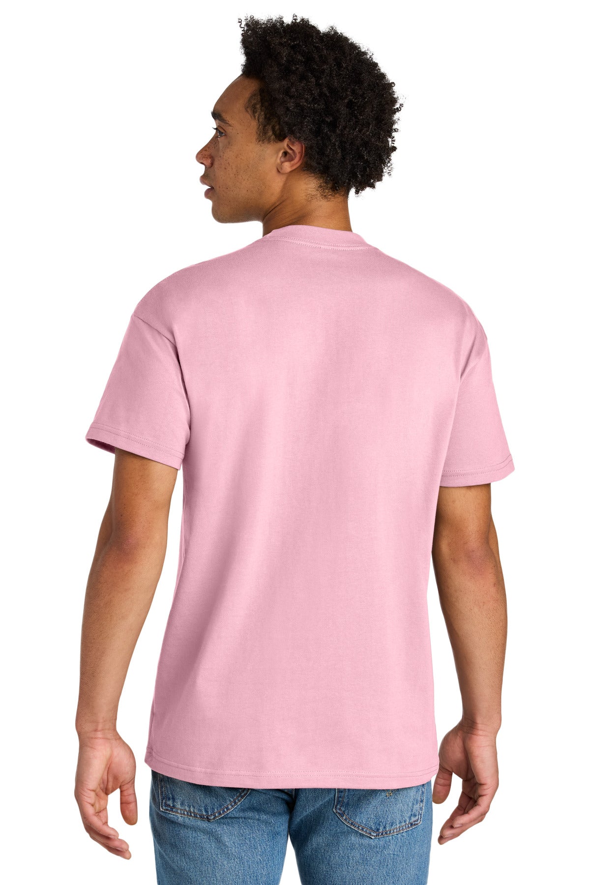 Next Level Apparel Heavyweight Tee NL7200 - Light Pink - back