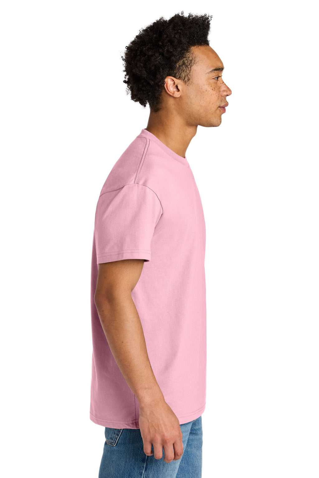 Next Level Apparel Heavyweight Tee NL7200 - Light Pink - side