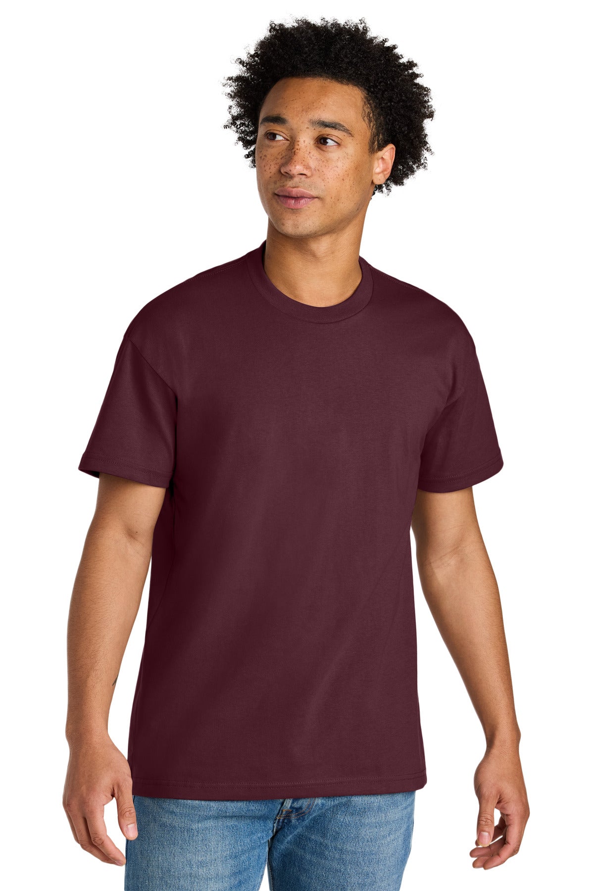 Next Level Apparel Heavyweight Tee NL7200 - Maroon - front