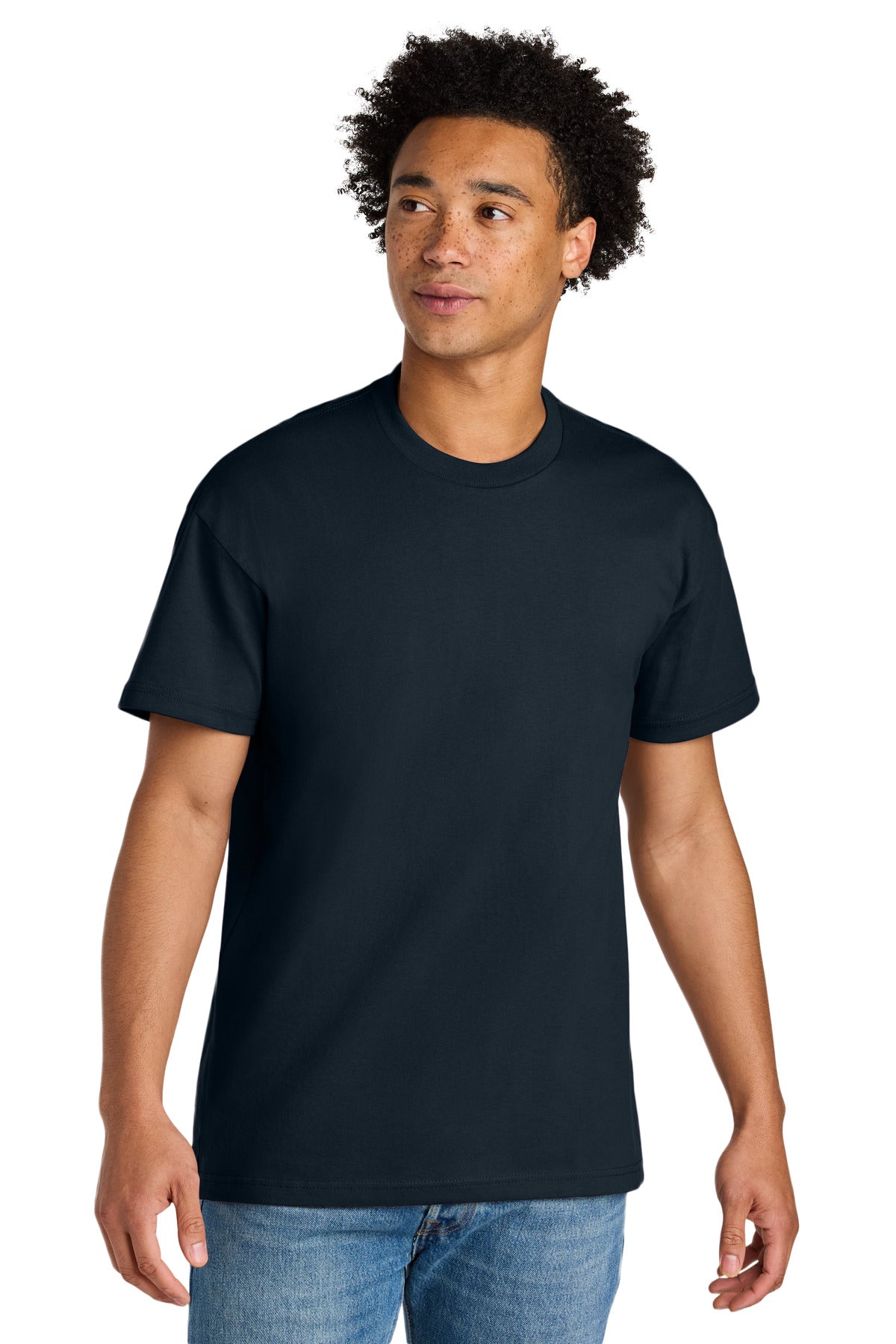 Next Level Apparel Heavyweight Tee NL7200 - Midnight Navy - front