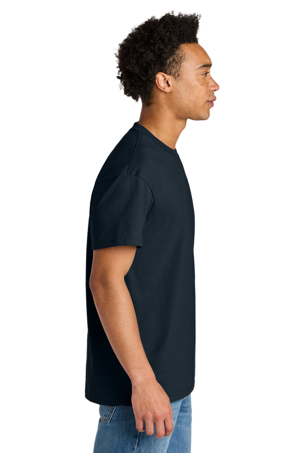 Next Level Apparel Heavyweight Tee NL7200 - Midnight Navy - side
