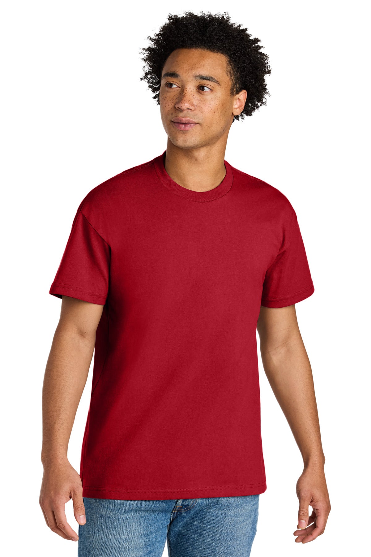 Next Level Apparel Heavyweight Tee NL7200 - Red - front