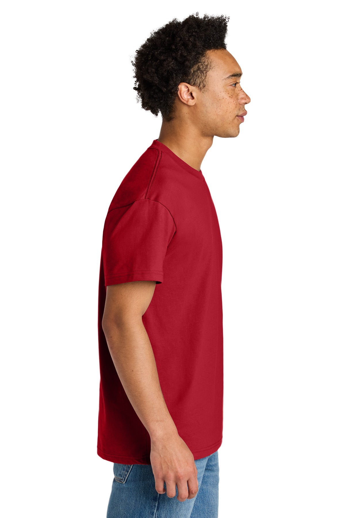 Next Level Apparel Heavyweight Tee NL7200 - Red - side