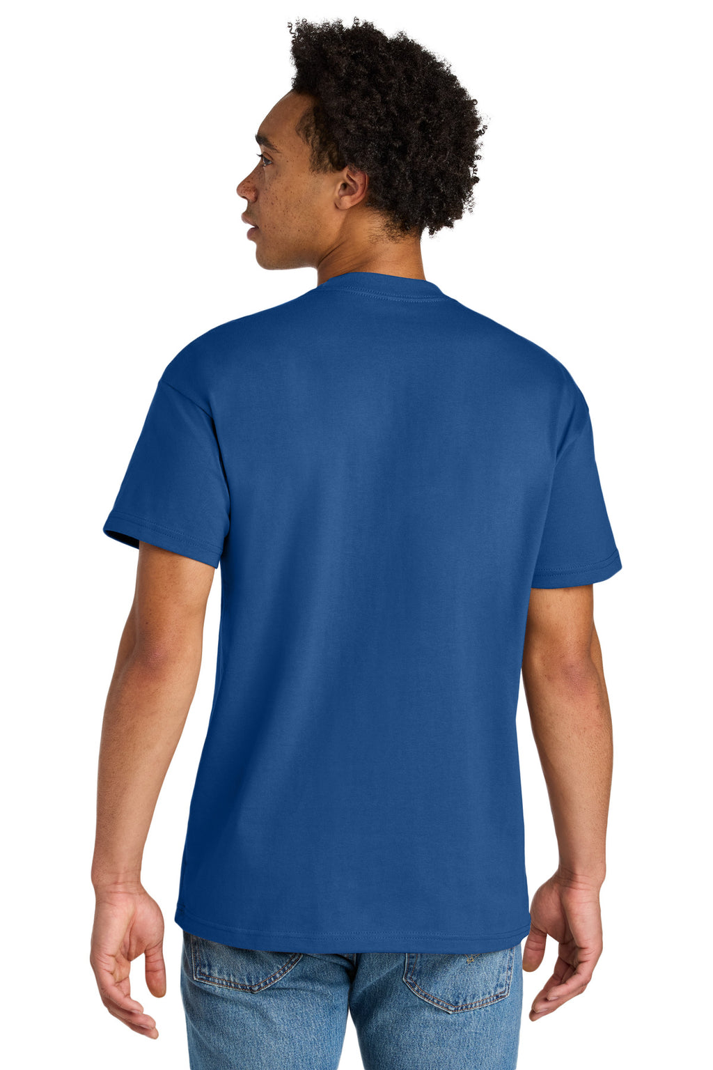 Next Level Apparel Heavyweight Tee NL7200 - Royal - back