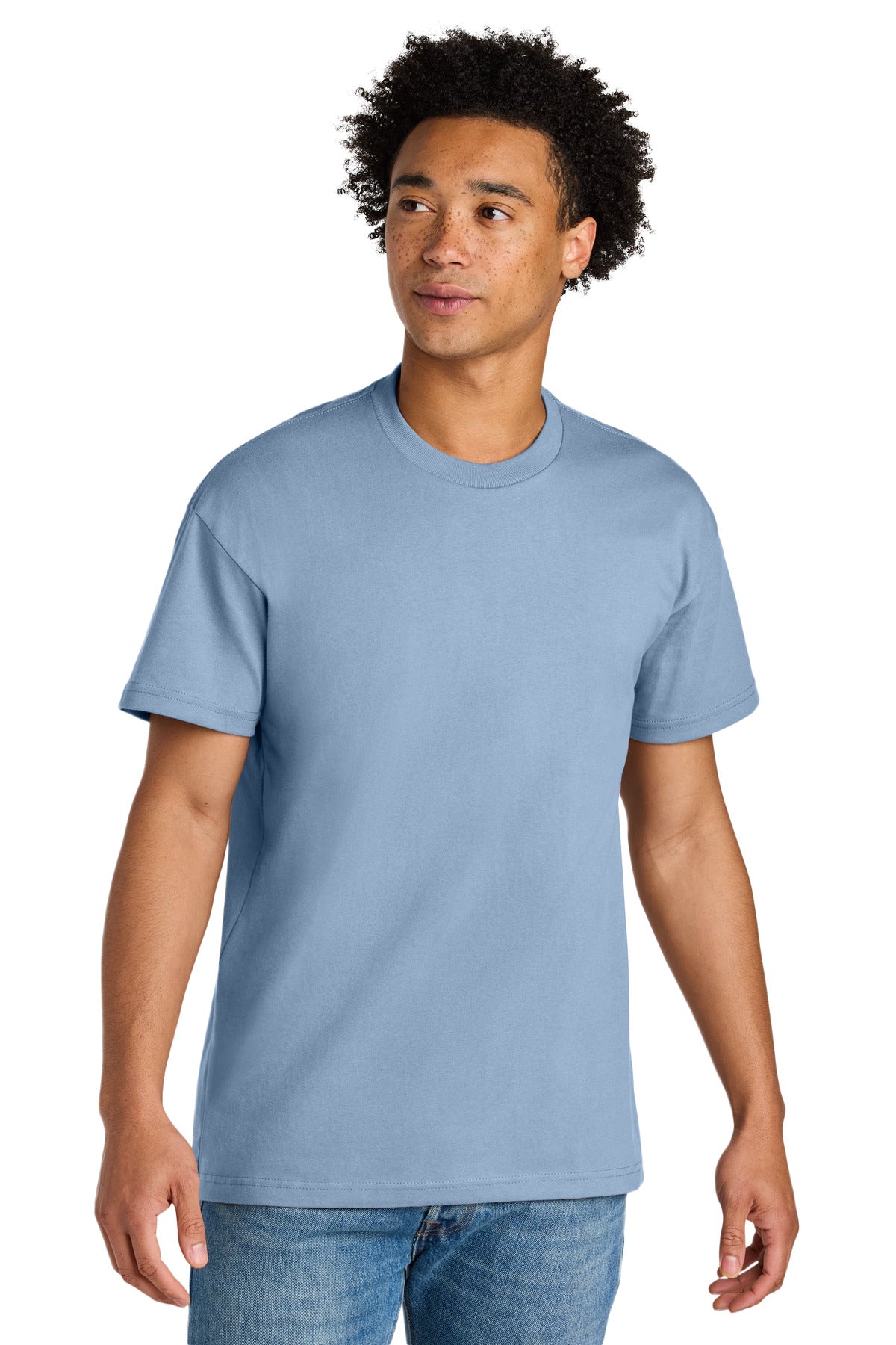 Next Level Apparel Heavyweight Tee NL7200 - Stonewash Denim - front