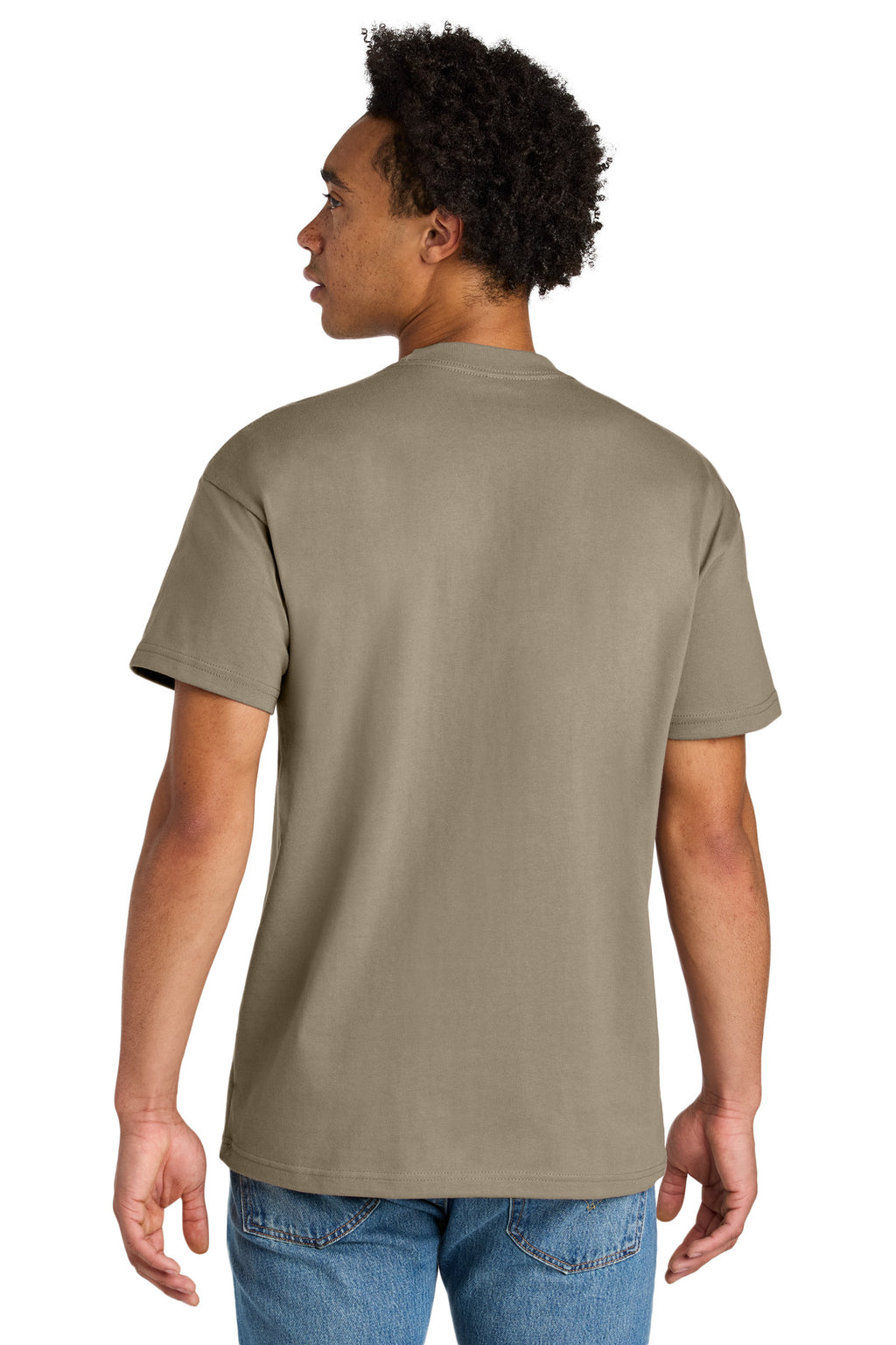 Next Level Apparel Heavyweight Tee NL7200 - Tan - back