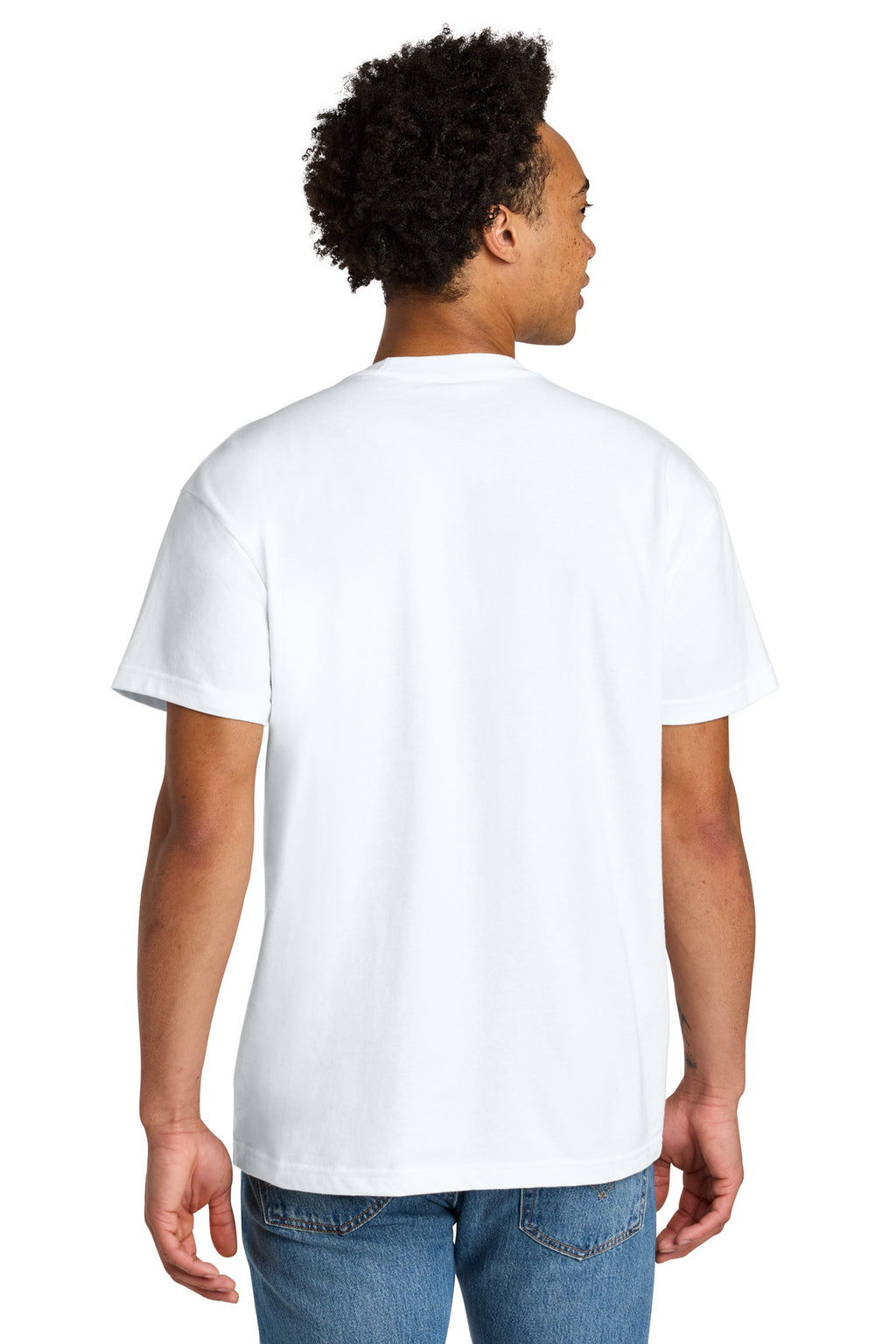 Next Level Apparel Heavyweight Tee NL7200 - White - back