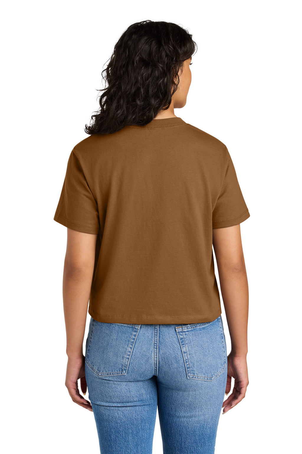 Next Level Apparel Women's Heavyweight Boxy Tee NL7610 - Clay - back