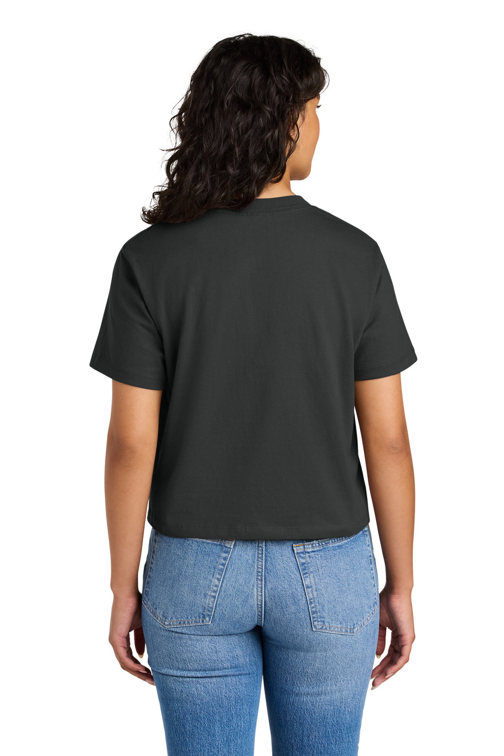 Next Level Apparel Women's Heavyweight Boxy Tee NL7610 - Graphite Black - back