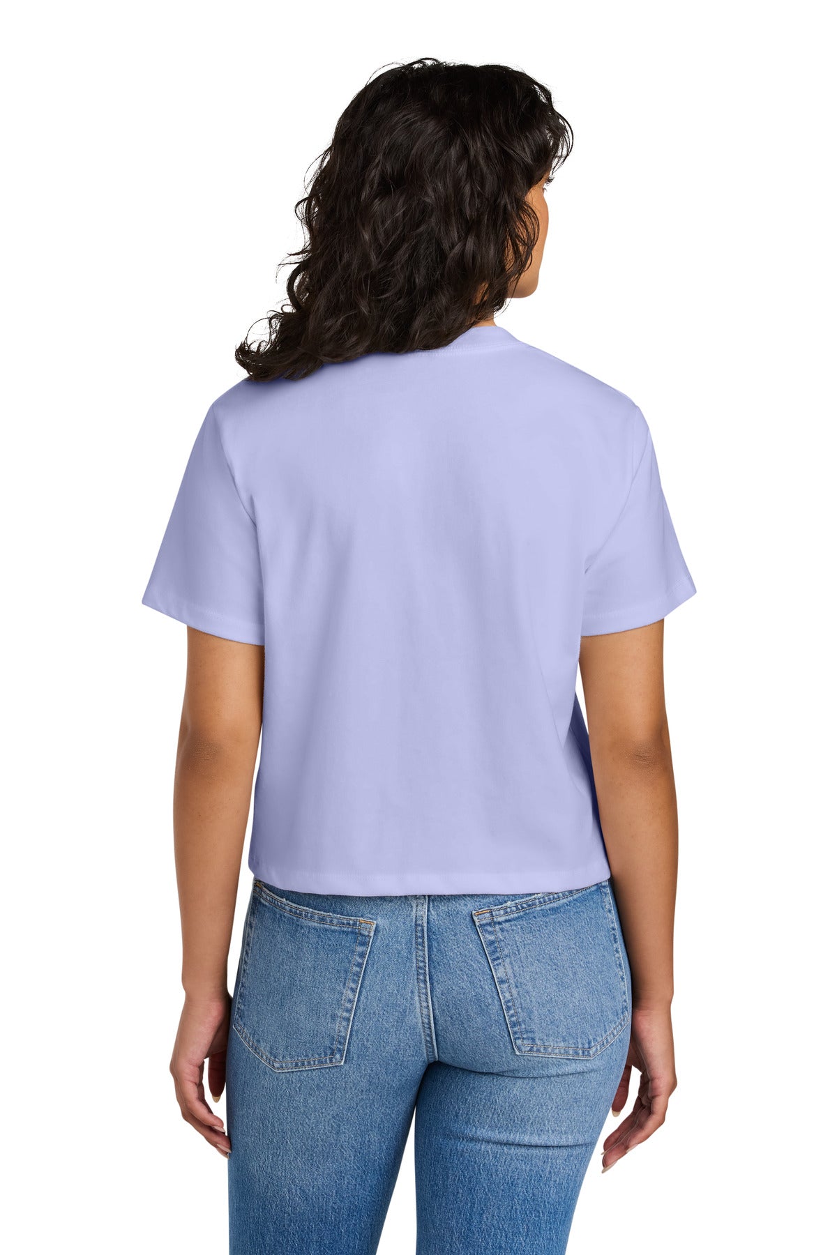 Next Level Apparel Women's Heavyweight Boxy Tee NL7610 - Lavender - back