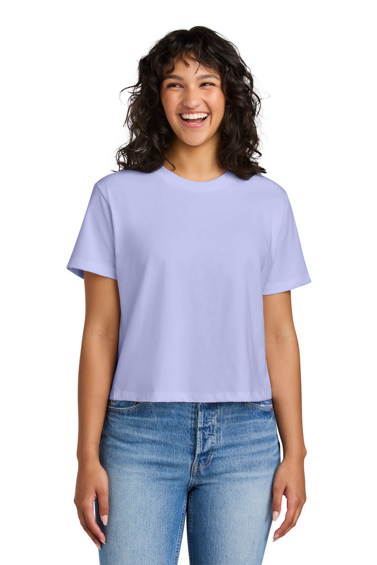 Next Level Apparel Women's Heavyweight Boxy Tee NL7610 - Lavender - front