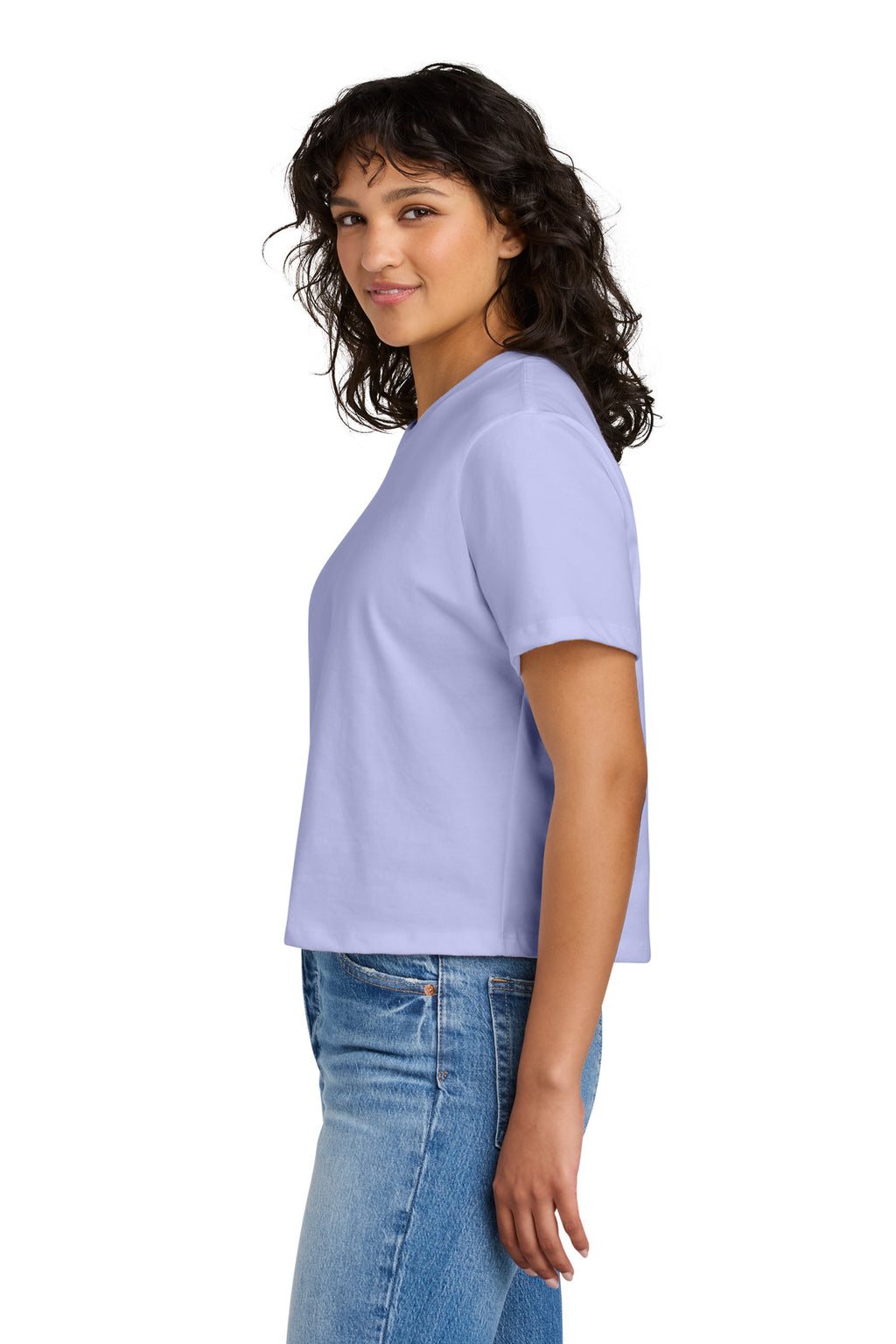 Next Level Apparel Women's Heavyweight Boxy Tee NL7610 - Lavender - side