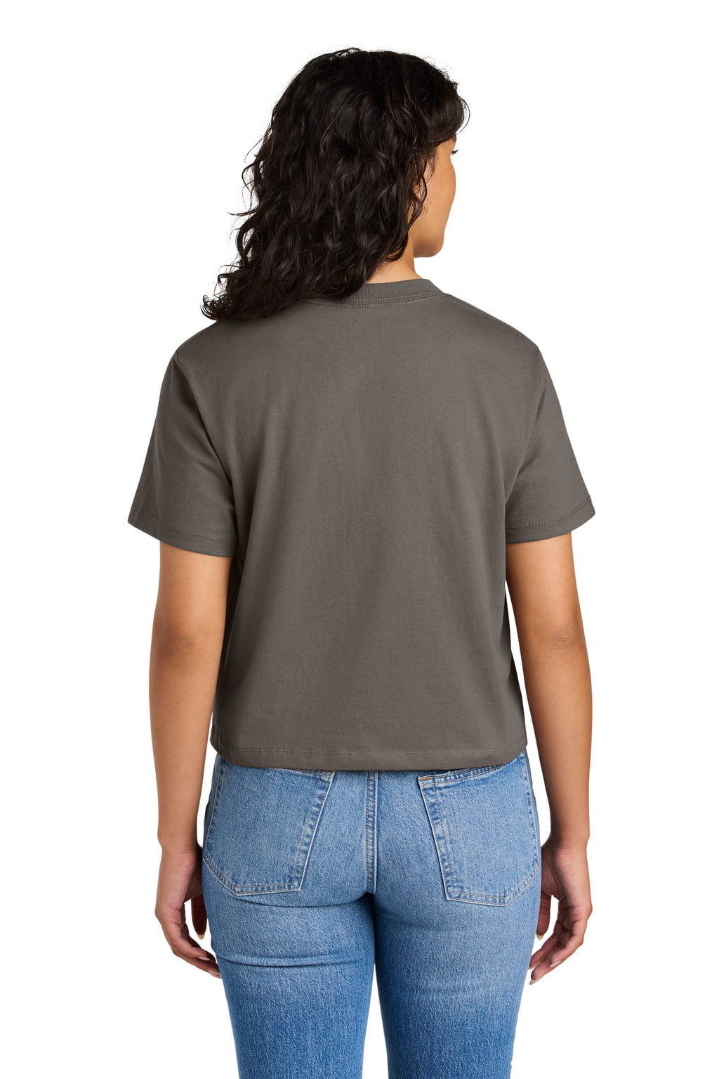 Next Level Apparel Women's Heavyweight Boxy Tee NL7610 - Shiitake - back
