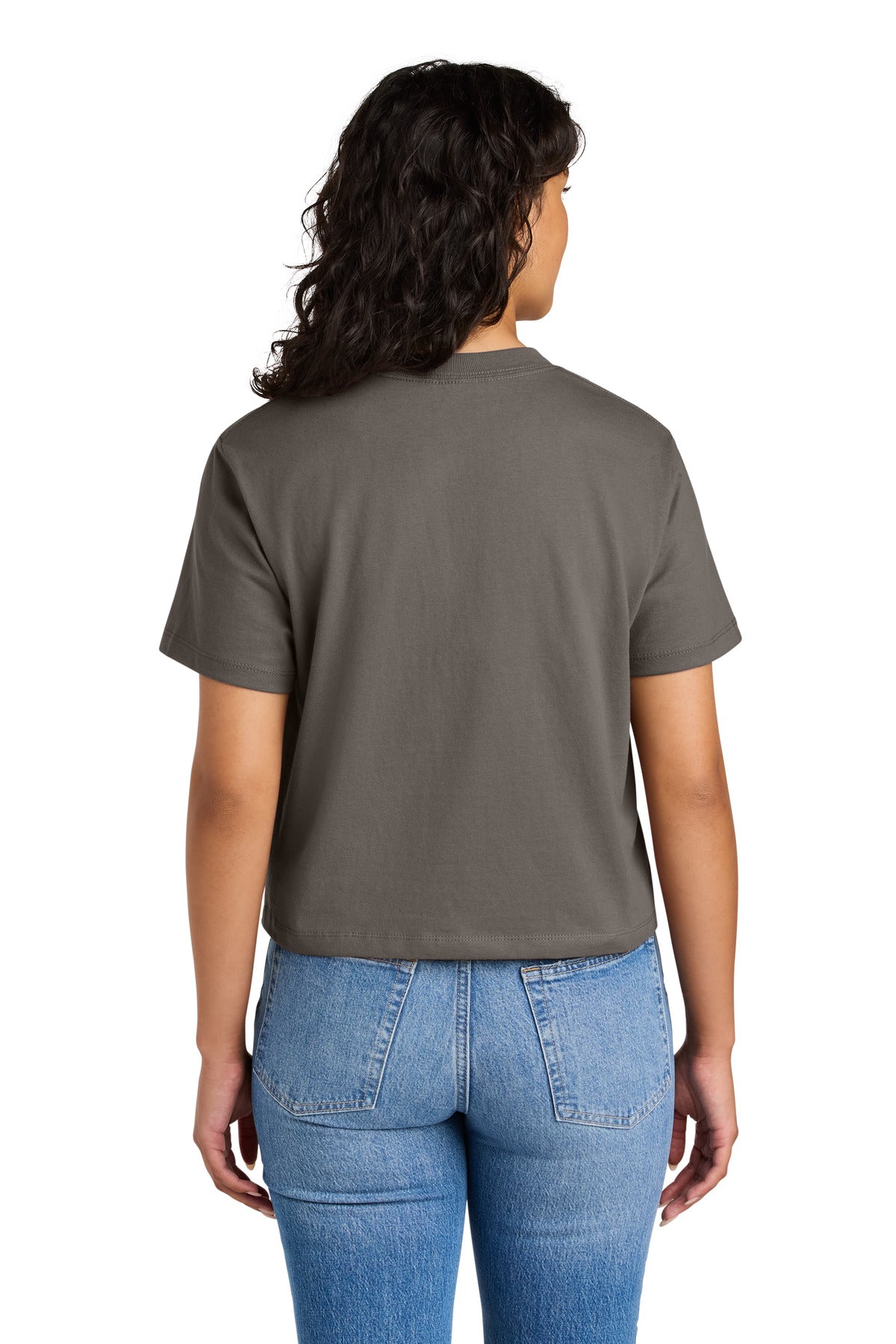 Next Level Apparel Women's Heavyweight Boxy Tee NL7610 - Shiitake - back