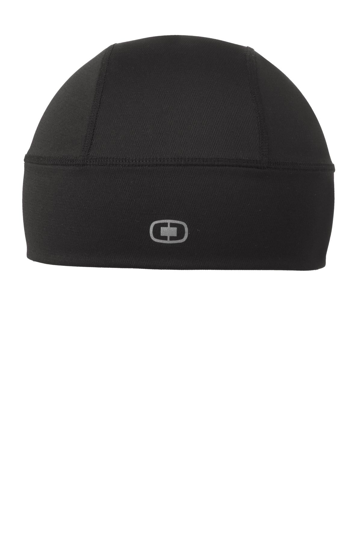 OGIO Fulcrum Beanie. OE652 - Blacktop - front