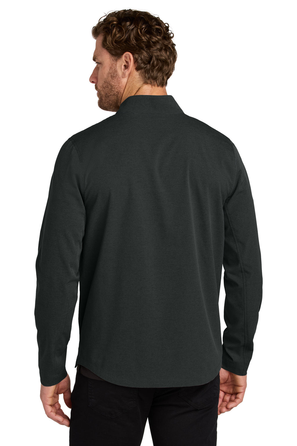 OGIO Aspect 1/2-Zip Pullover OG1003 - Blacktop - back