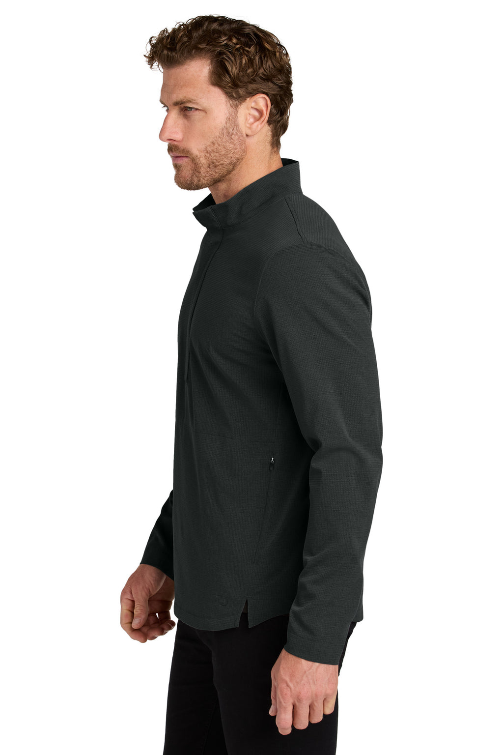 OGIO Aspect 1/2-Zip Pullover OG1003 - Blacktop - side