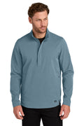 OGIO Aspect 1/2-Zip Pullover OG1003 - Blue Mist - front