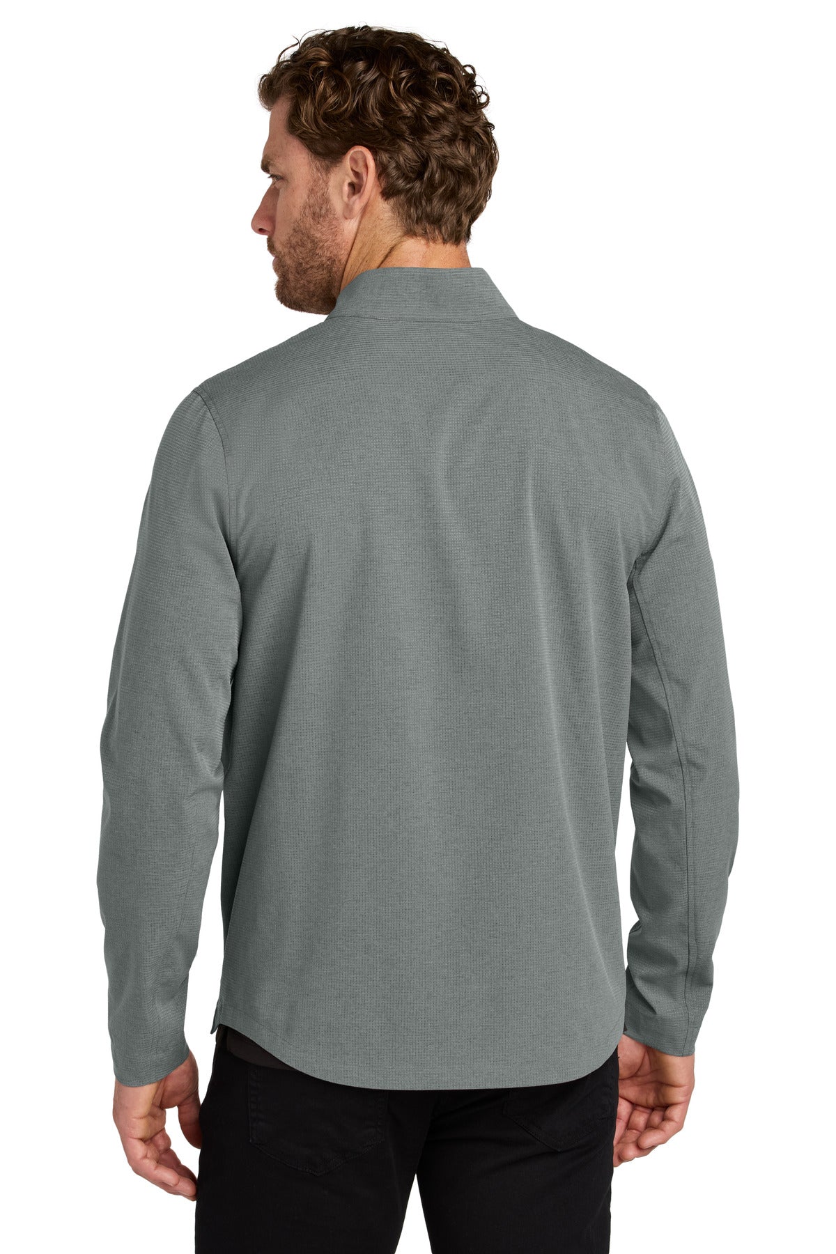 OGIO Aspect 1/2-Zip Pullover OG1003 - Rogue Grey - back