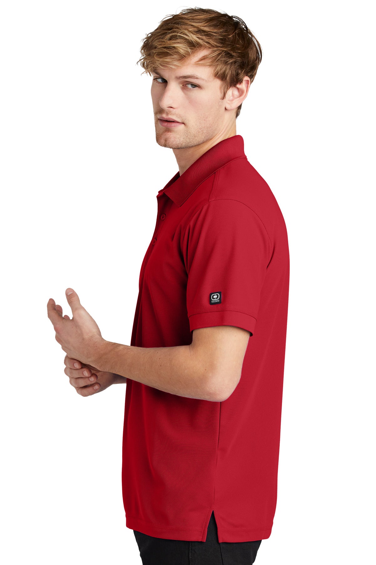 OGIO - Caliber2.0 Polo     OG101 - Signal Red - side