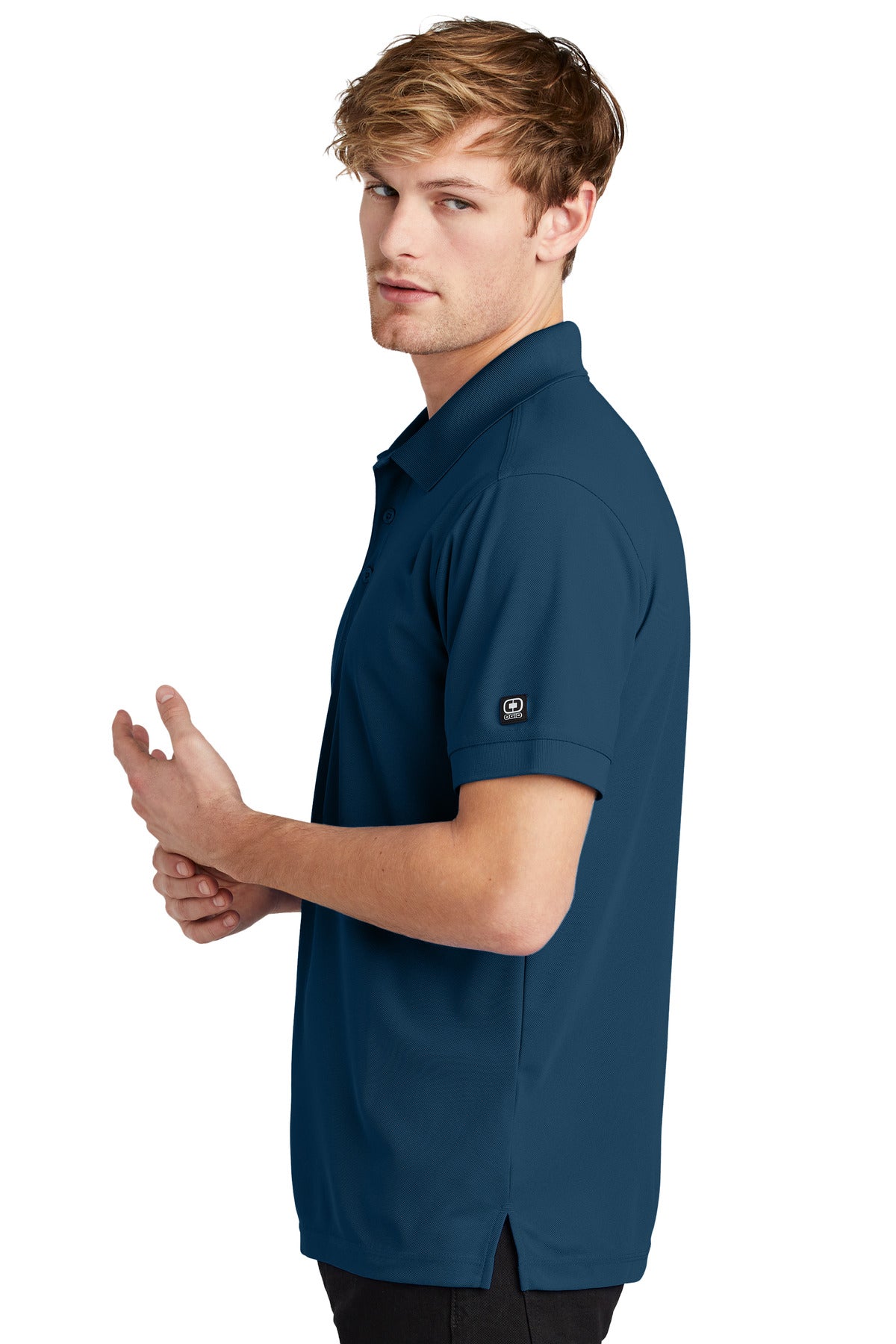 OGIO - Caliber2.0 Polo     OG101 - Spar Blue - side