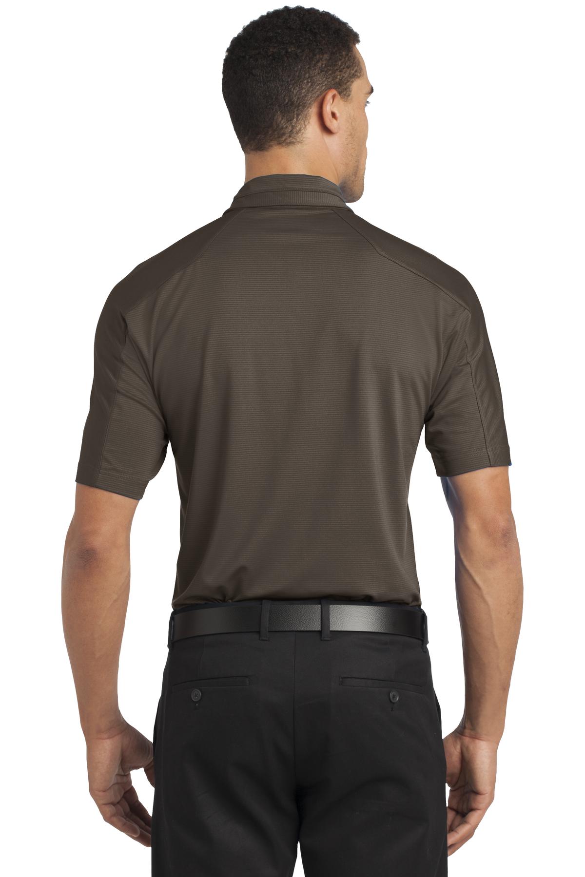 OGIO Linear Polo. OG1030 - Cargo Brown - back