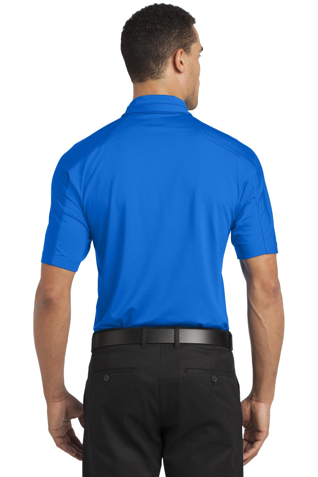 OGIO Linear Polo. OG1030 - Electric Blue - back