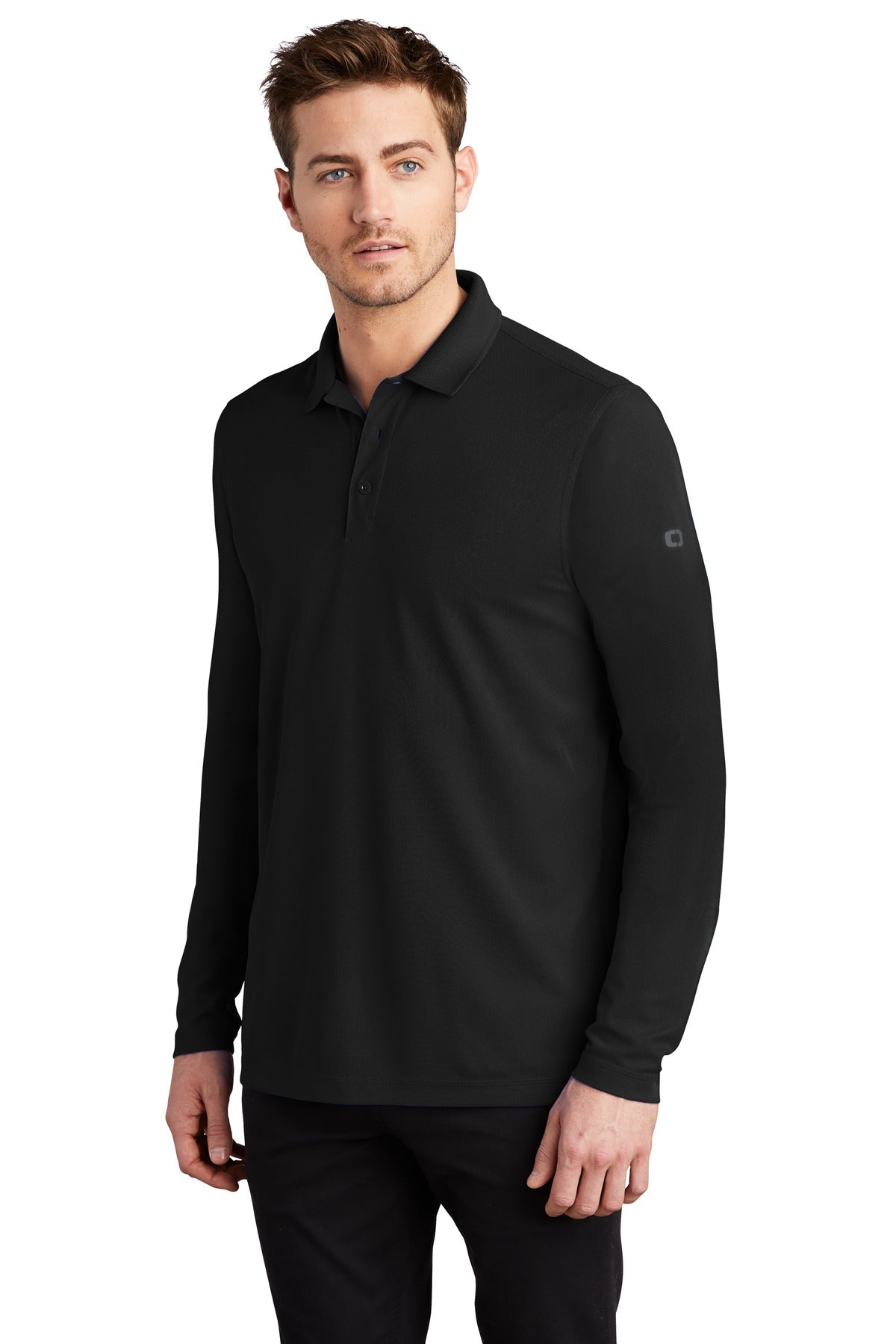OGIO Caliber2.0 Long Sleeve OG105 - Blacktop - three_q