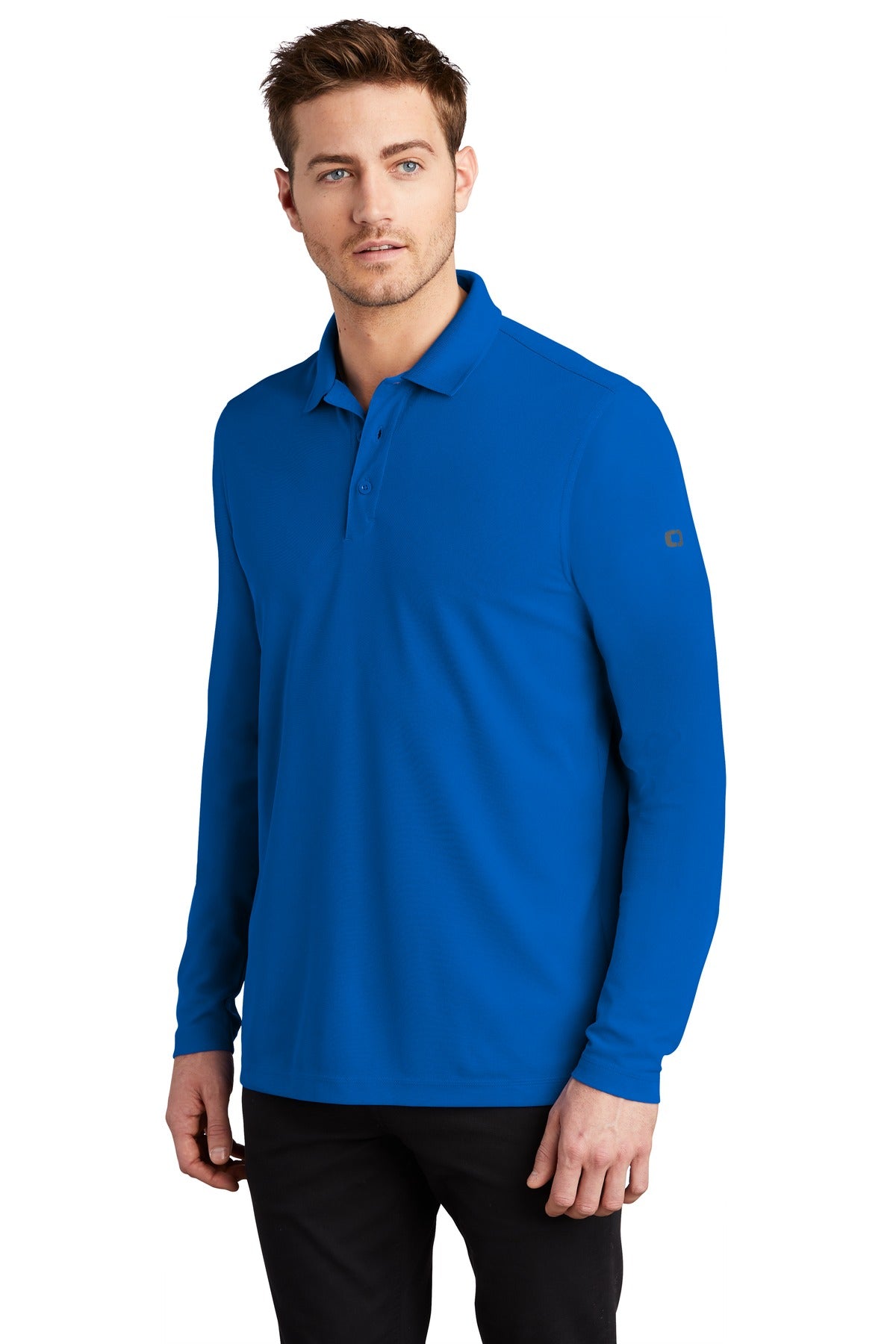 OGIO Caliber2.0 Long Sleeve OG105 - Electric Blue - three_q