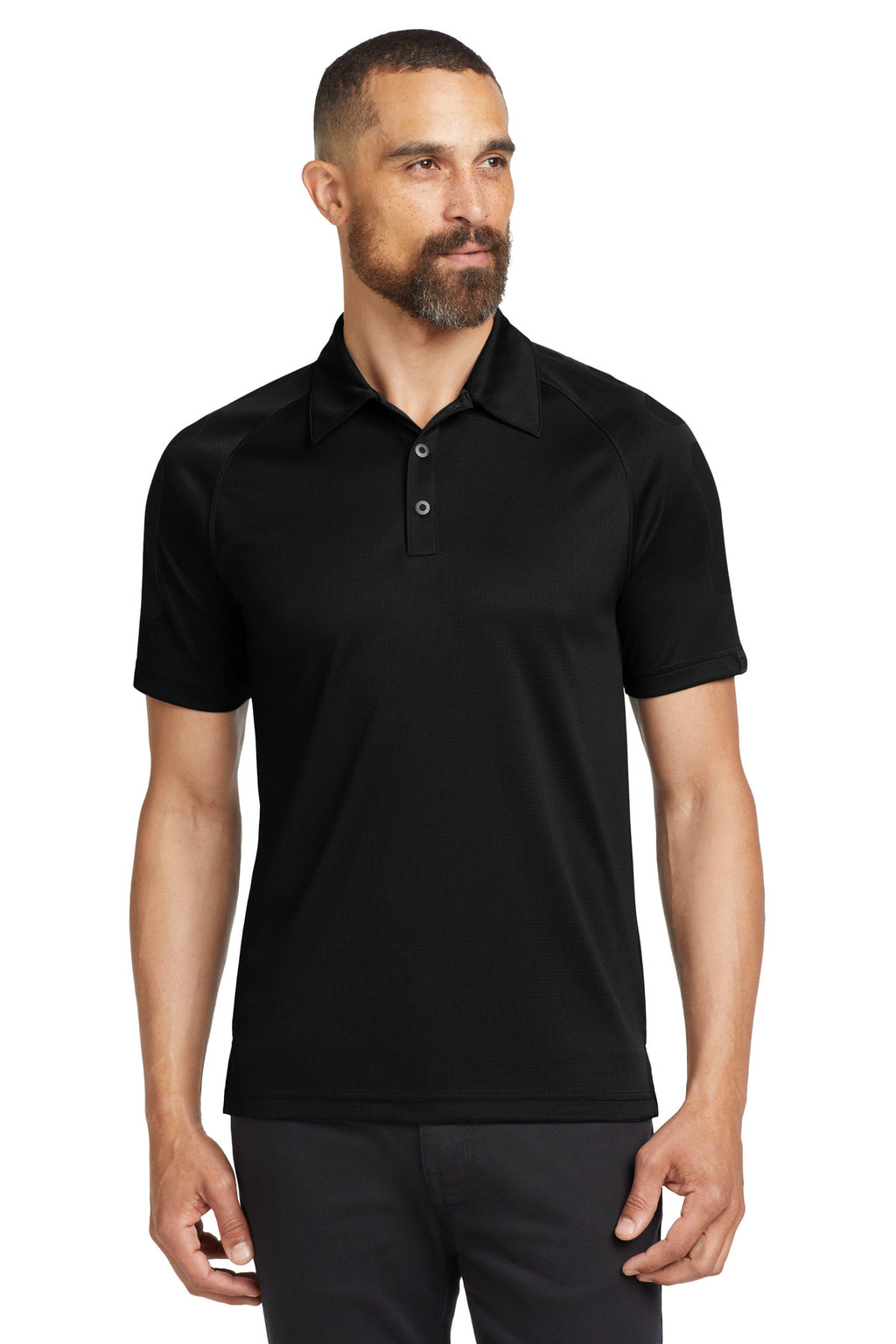DISCONTINUED OGIO - Optic Polo. OG110 - Blacktop - front