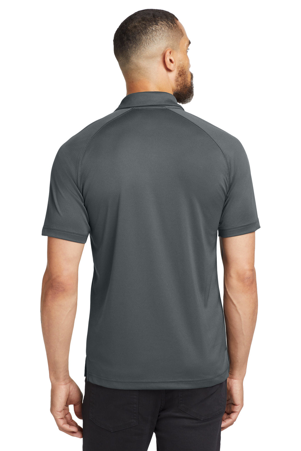DISCONTINUED OGIO - Optic Polo. OG110 - Diesel Grey - back