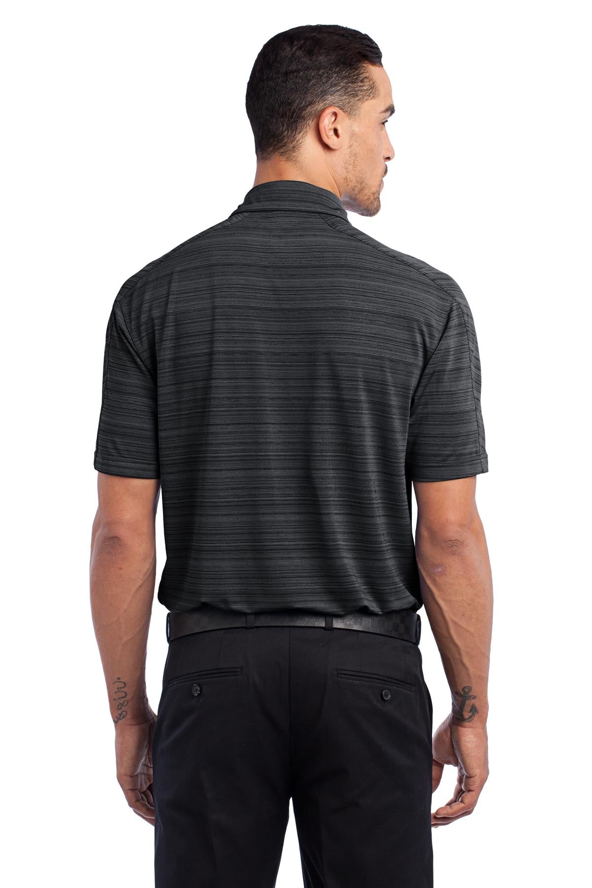 DISCONTINUED OGIO Elixir Polo. OG116 - Blacktop - back