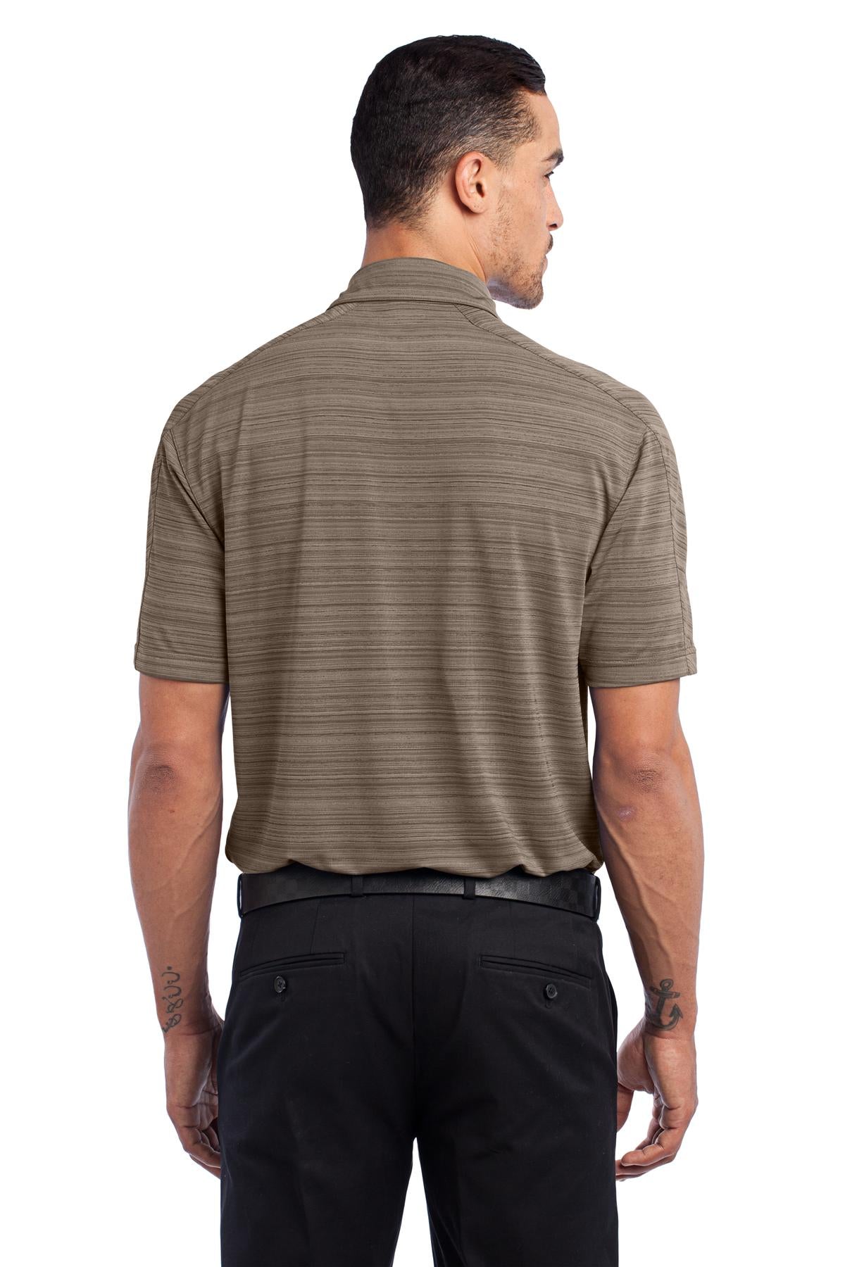 DISCONTINUED OGIO Elixir Polo. OG116 - Cargo Brown - back