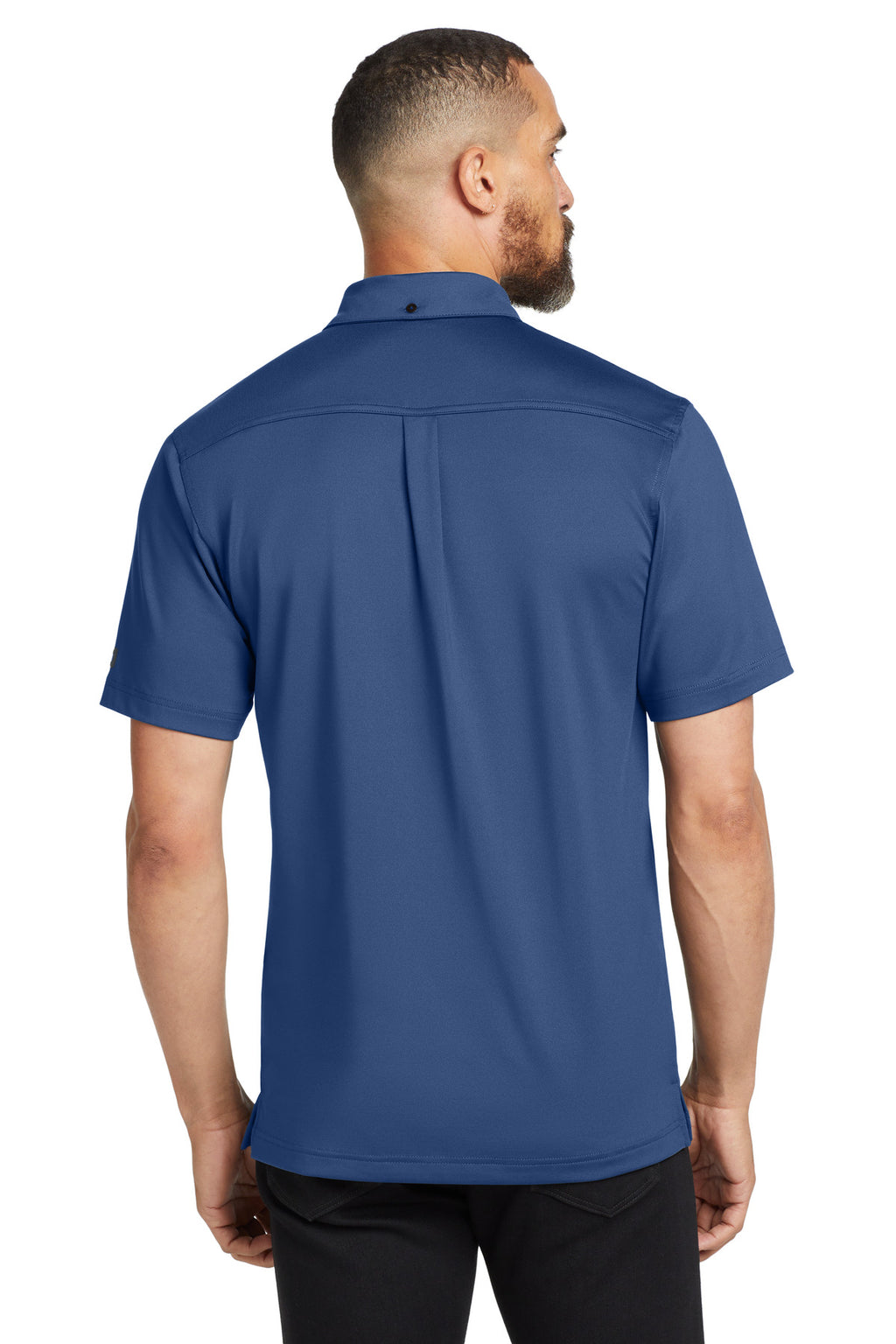 OGIO Gauge Polo. OG122 - Blue Indigo - back