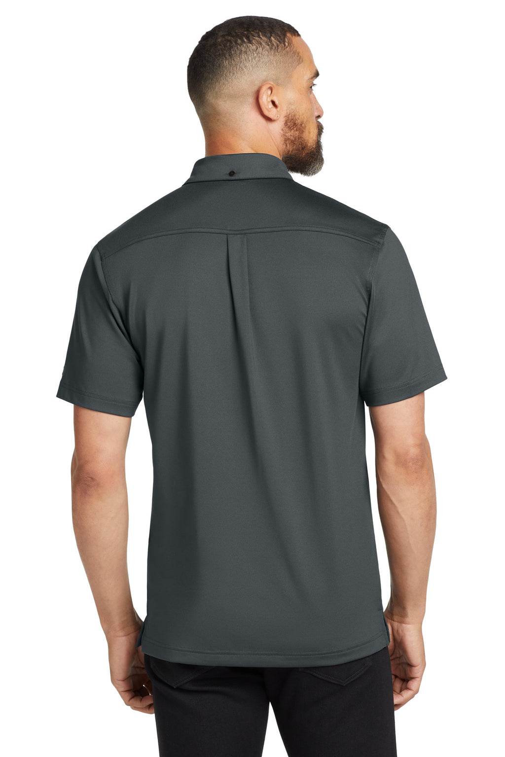 OGIO Gauge Polo. OG122 - Diesel Grey - back