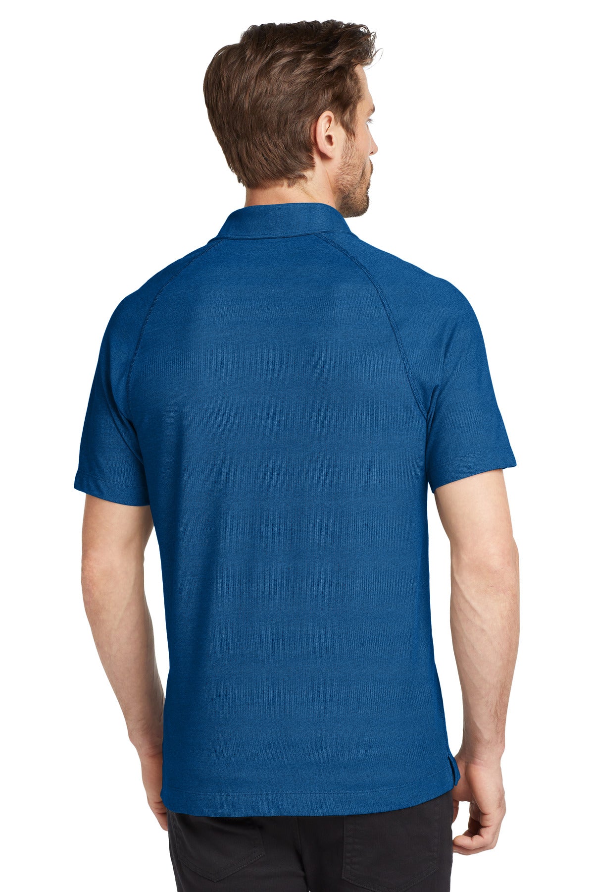 OGIO Onyx Polo. OG126 - Electric Blue - back