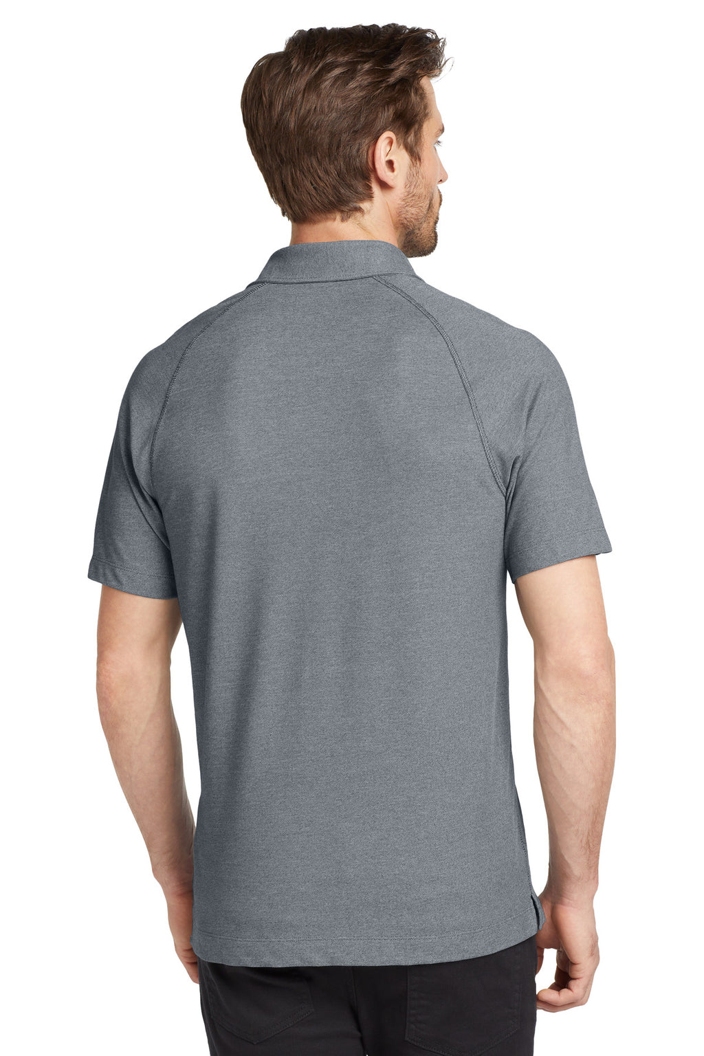 OGIO Onyx Polo. OG126 - Petrol Grey - back