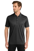 DISCONTINUED OGIO Surge Polo. OG137 - Blacktop Heather - front