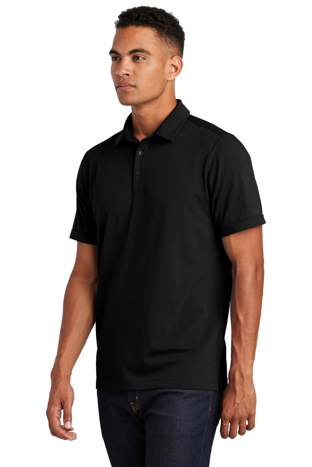 OGIO Limit Polo. OG138 - Blacktop - three_q