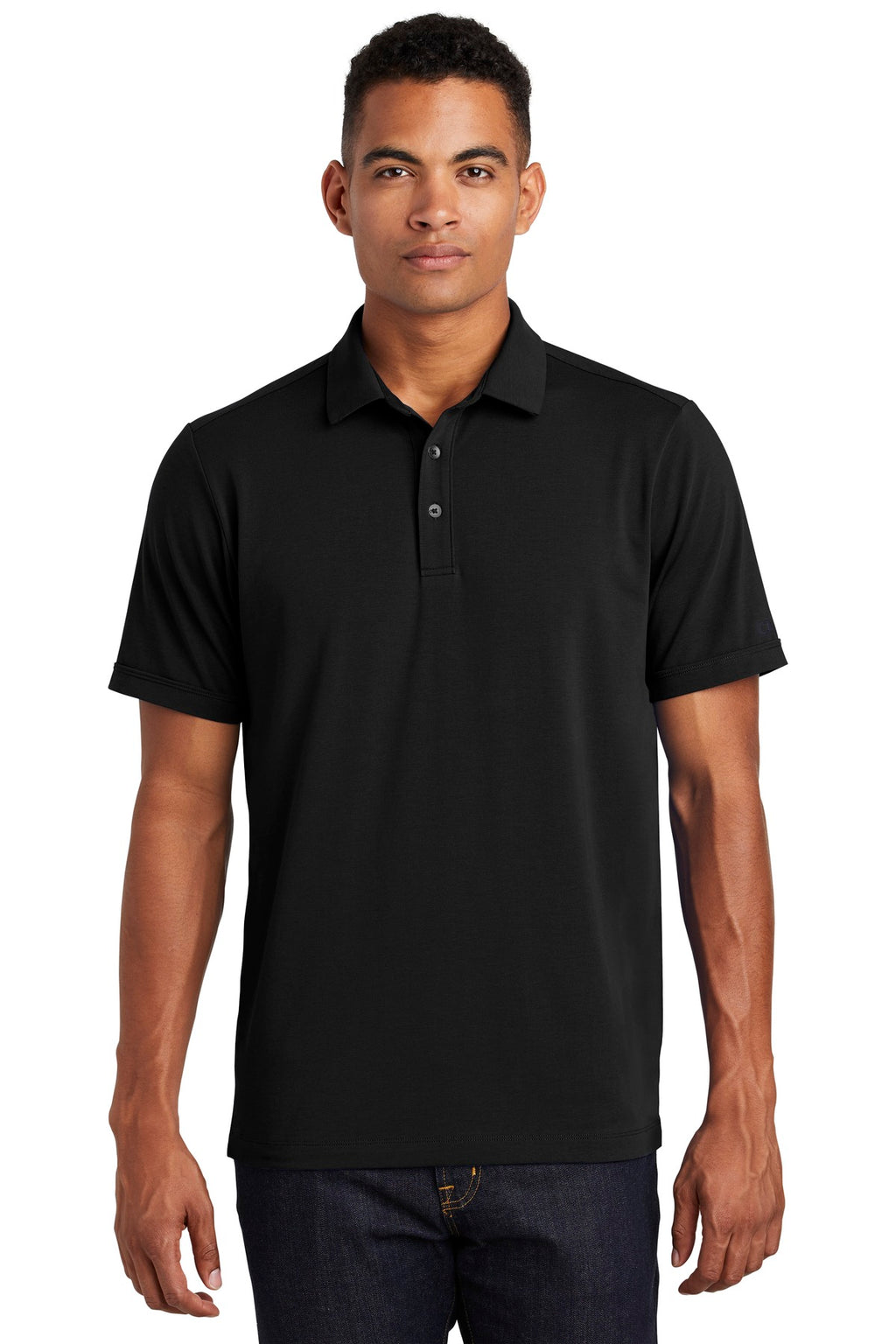 OGIO Limit Polo. OG138 - Blacktop - front