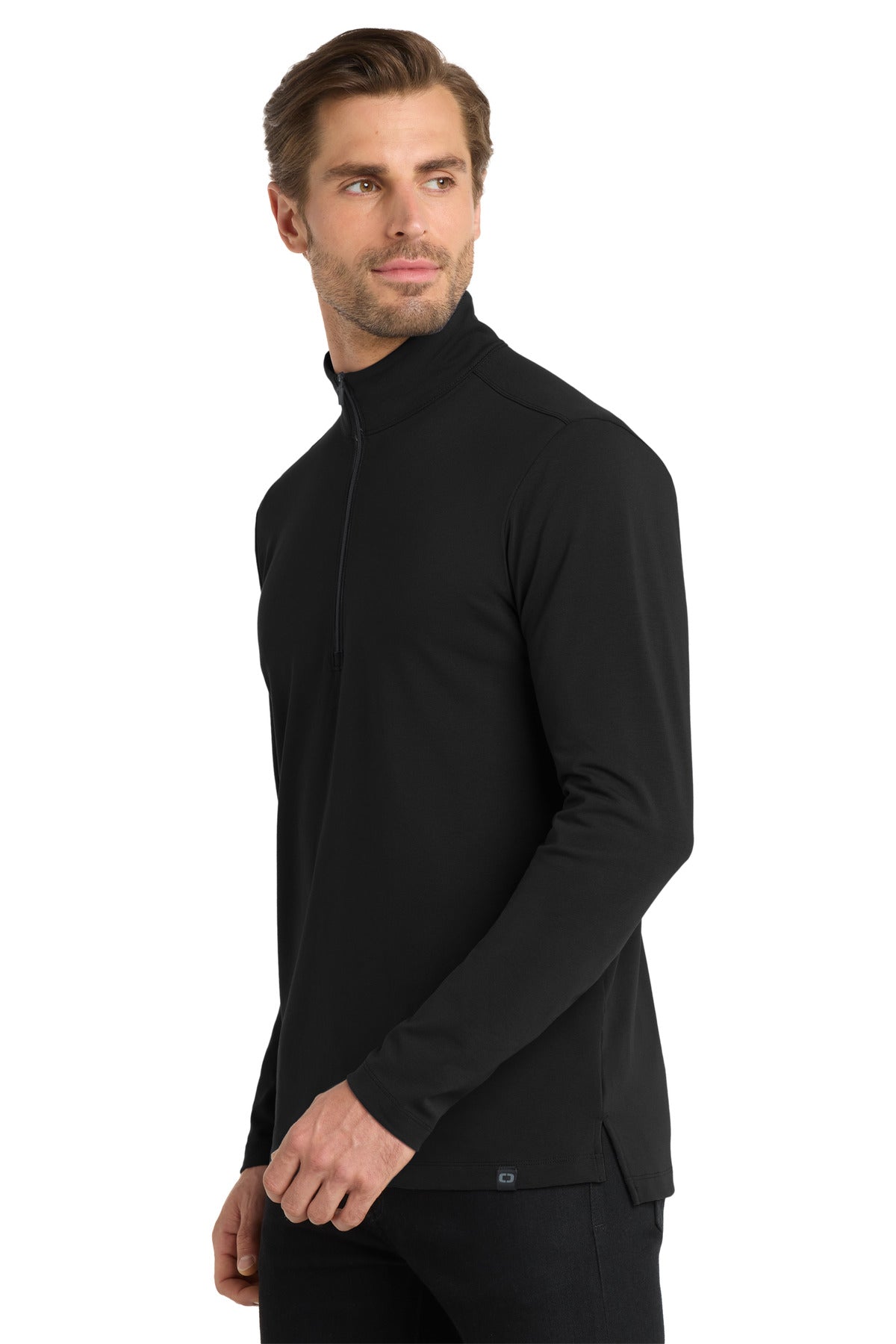 OGIO Limit 1/4-Zip. OG139 - Blacktop - side