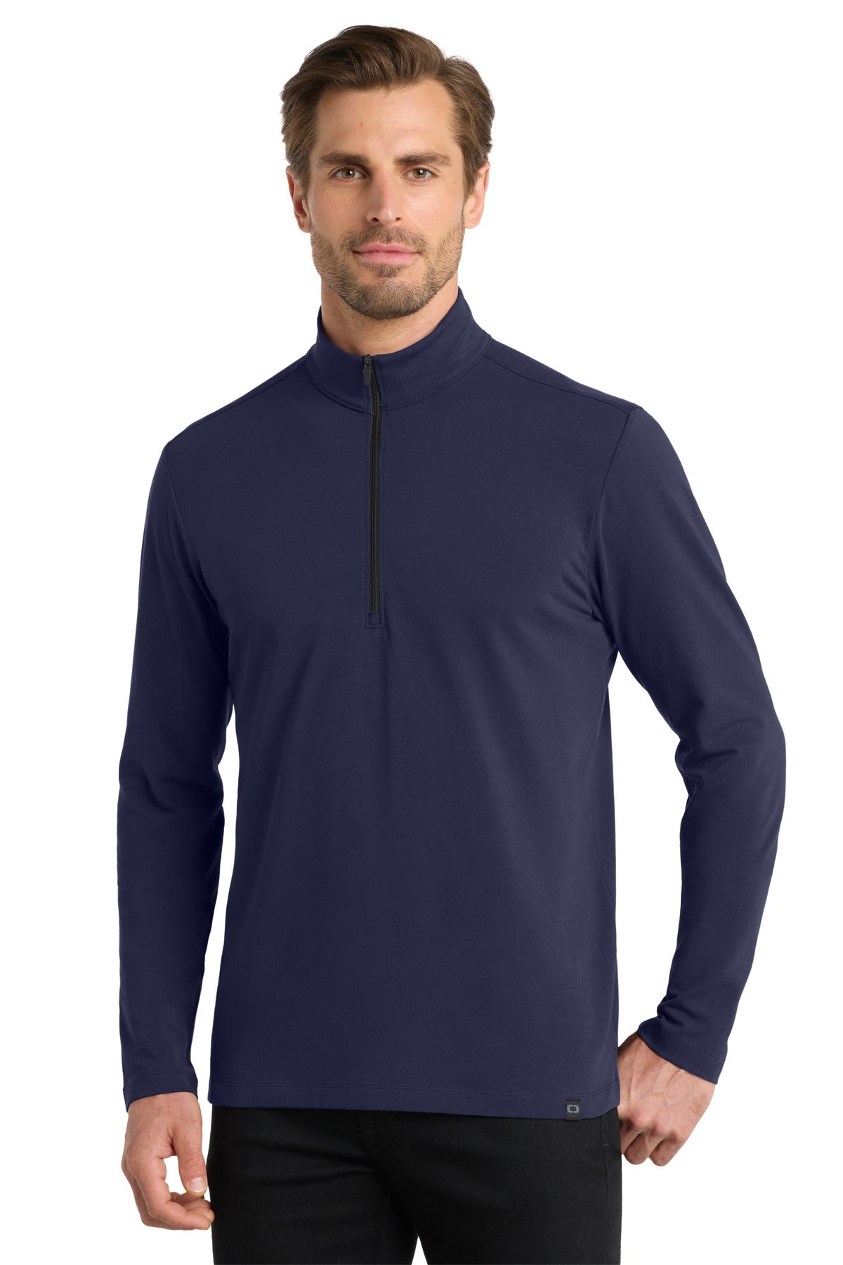 OGIO Limit 1/4-Zip. OG139 - Navy - front